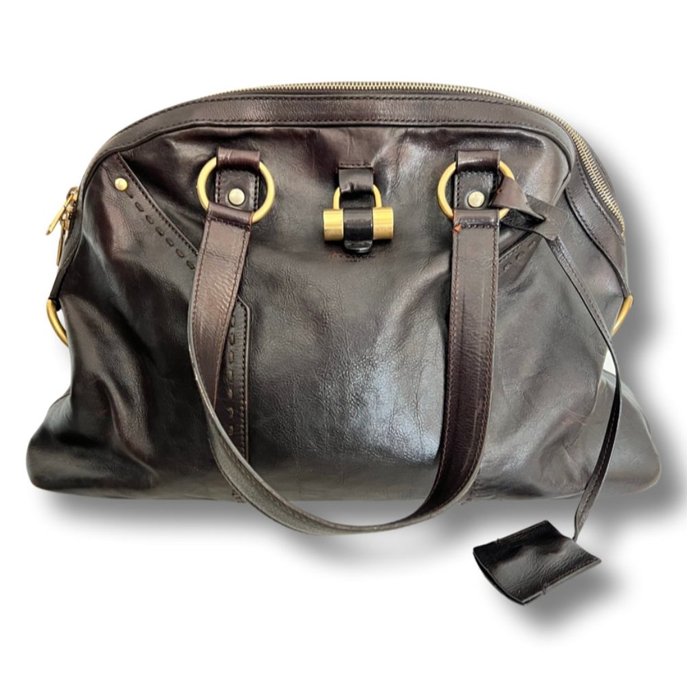 Yves Saint Laurent Paris Rive Gauche Shoulder Bag